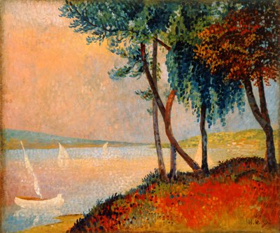 Die Vororte von St. Tropez, 1892 von Hubert de la Rochefoucauld